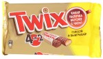 Батончик, Twix (Твикс) 55 г №4 мультипак